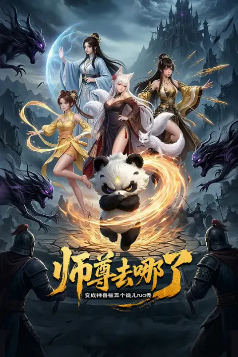 【国产动漫】师尊去哪了：变成神兽被五个徒儿rua秃